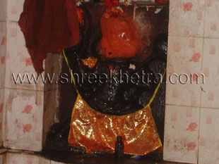 Lord Hanuman on the temple wall