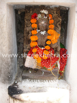 Deity in Jameswar Temple premises