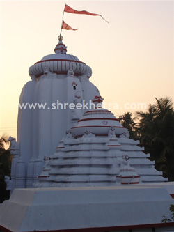 Vimana of the temple