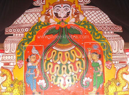 Upasak of Brahma Sadan of Lord Subhadra's Chariot