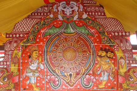 Ayudha of Lord Jagannath's Chariot