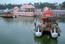 Chandana Yatra at Narendra Tank