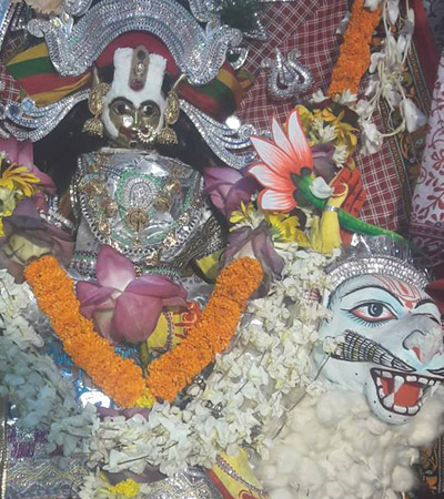 Goddess Ramachandi's Katayani Besha