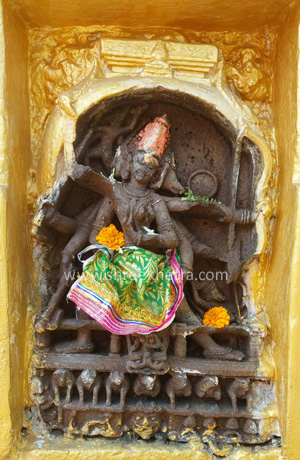 Idol of Biranchi-Narayana on the eastern side wall