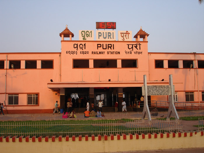Railway Station of Puri